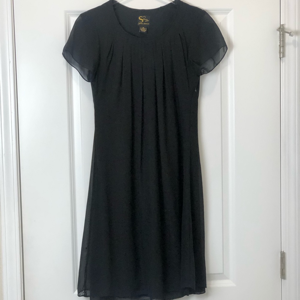 Serena Williams Signature Statement Black Dress